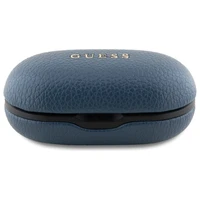 Guess Bluetooth austiņas GUTWSPGTSPSB TWS + dokstacija zilas/zilas graudains klasiskais logotips