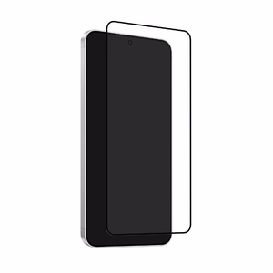 Puro Frame rūdīts stikls priekš Samsung Galaxy S26 ar melnu rāmi
