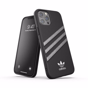 Adidas OR veidots apvalks Sievietēm iPhone 12 Pro Max - melns