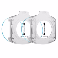 Tech-Protect Easy Set+ 2 komplekts rūdītais stikls Huawei Watch GT 5 Pro 46 mm - caurspīdīgs