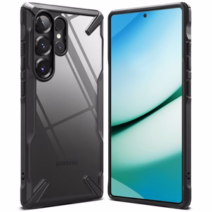 Ringke Fusion X viedtālruņa apvalks Samsung Galaxy S25 Ultra - melns