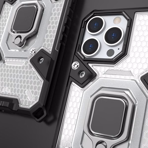 Phone Maciņš "Capsule Ring Maciņš" Apple iPhone 13 Pro Caurspīdīgs