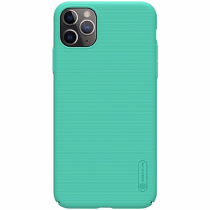 Nillkin Super Frosted Shield vāciņš ierīcei Apple iPhone 11 Pro Max, piparmētru zaļš