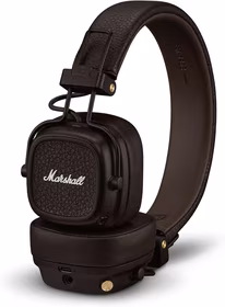 Bezvadu austiņas Marshall Major V On-Ear Bluetooth brūnas