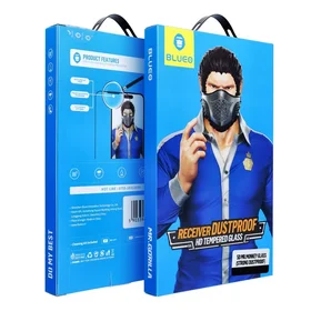 5D Mr. Monkey Aizsargstikls - Apple iPhone 17 Pro melns (Strong Dustproof)