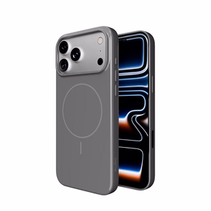 Puro Pulse iPhone 17 Pro polikarbonāta aizsargapvalks - pelēks