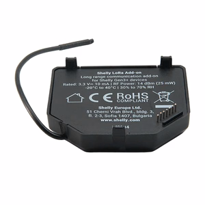 2 gab. komplekts EU868 releju Shelly LoRa Add-on gen.3/4