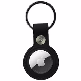 Audi Sintētiskās ādas AirTag apvalks - melns