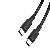 XO kabelis NB-Q199 PD USB-C - USB-C 1,5m 100W melns