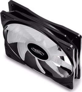 DeepCool RF120 datora korpusa ventilators 12 cm melns, balts