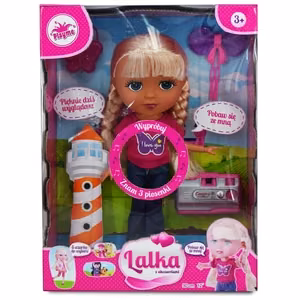 Playme Explorer lelle ar piederumiem, 30 cm