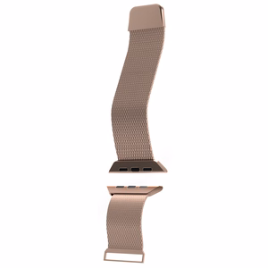 Ремешок Puro Milanese из нержавеющей стали для Apple Watch 38/40/41 мм - розовый