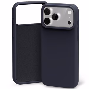Mercury Silicone maciņš iPhone 17 Pro Max / 18 Pro Max, tumši zils