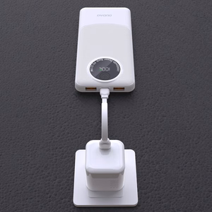 Powerbank Dudao K12 10000mAh PD22.5W USB-A, USB-C - white