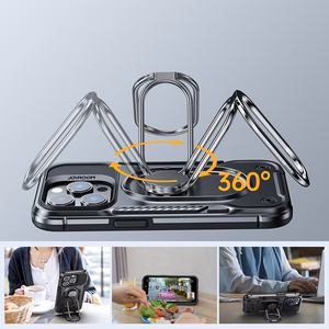 Joyroom JR-14S2 melns viedtālruņa apvalks iPhone 14 Pro