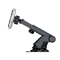 Tech-Protect A2 automašīnas tālruņa turētājs ar MagSafe 15W indukcijas lādētāju panelim - melns