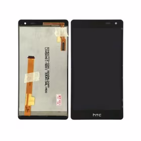LCD Displejs Saderīgs ar HTC Desire 600 Melns HQ