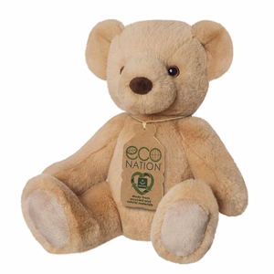 Eco Nation videi draudzīga lācīša plīša rotaļlieta, 28 cm