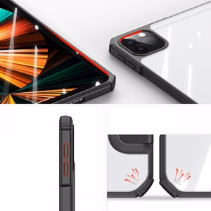 Telefona maciņš Dux Ducis Copa priekš Apple iPad Air 13 (2025) / Air 13 (2024) / iPad Pro 12.9 (2018 / 2020 / 2021 / 2022) melns