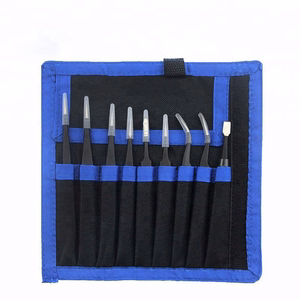 UF-TOOLS - ESD-9 Pincetes komplekts (9 gab.)