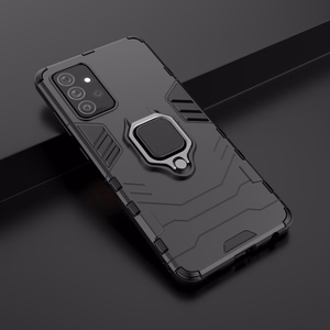 Ring Armor viedtālruņa apvalks ar statīvu Samsung Galaxy A72 4G melns