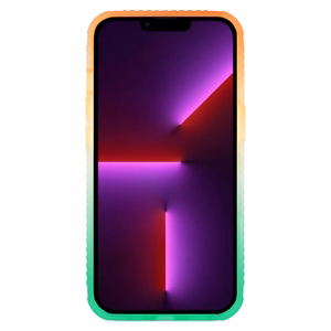 IDEAR apvalks W15 Iphone 14 Plus oranžs-piparmētru