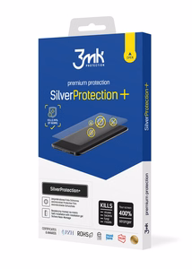 3mk SilverProtection+ pretmikrobu triecienizturīga ekrāna aizsargplēve ierīcei iPhone 13 / 13 Pro