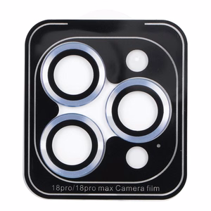 BLUE STAR Easy Install kameras objektīvu aizsargs ierīcei iPhone 18 Pro / 18 Pro Max, krāsa – gaiši zila