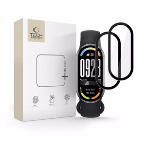Tech-Protect Glass Flex+ komplekts hibrīd stikls Xiaomi Smart Band 10 / 10 NFC - melns