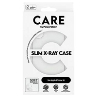 CARE by PanzerGlass X-Ray Soft Basic viedtālruņa apvalks iPhone 16 6.1" caurspīdīgs 1441