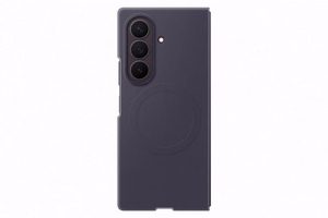 Samsung Galaxy Z Fold8 Ultra silikona magnētiskais vāciņš ar 2 pretatspīduma plēvēm, violetā tonī