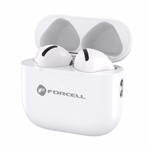 Forcell Core TWS bezvadu austiņas – baltas