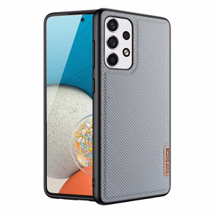 Dux Ducis Fino viedtālruņa apvalks, izgatavots no neilona materiāla, paredzēts Samsung Galaxy A73, zils