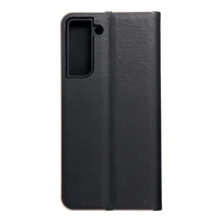 LUNA Grāmata Zelta SAMSUNG S21 FE melna