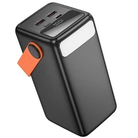 Ārējā baterija Power Bank Borofone BJ66B 22.5W+PD20W 60000mAh melns