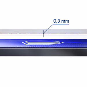 Закалённое стекло для Xiaomi Redmi Note 12 Pro гибридное Flexi 7H серия 3mk FlexibleGlass