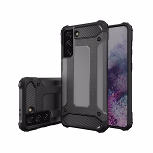 Hybrid Armor viedtālruņa apvalks Samsung Galaxy S23 Ultra bruņu hibrīda apvalks zils