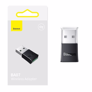 BASEUS Bluetooth adapteris USB A BA07 melns