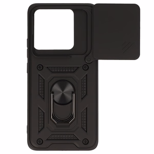 Slide Camera Armor viedtālruņa apvalks Xiaomi 14T melns