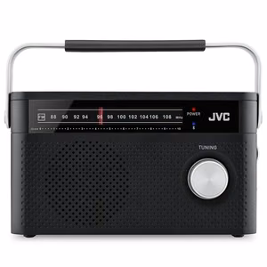 JVC RA-E315B – pārnēsājams radio, melns