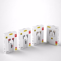 Dudao metāla vadu austiņas 3.5mm Mini Jack pelēkas (X2C-Gray)