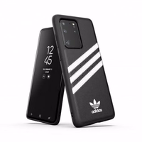 Adidas OR veidots PU apvalks Samsung Galaxy S20 Ultra - melns un balts