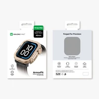 AmazingThing Titan Pro Metal Maciņš Apple Watch 11 46mm Aluminum - Zelta