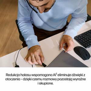 HP Poly Mission 425 USB vadu austiņas ar mikrofonu