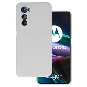 Viedtālruņa apvalks no silikona Lite Motorola Edge 30 titāna krāsa