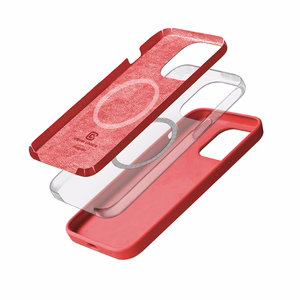 Crong Color Cover Magnetic MagSafe vāciņš ierīcei iPhone 15 Pro Max, rozā