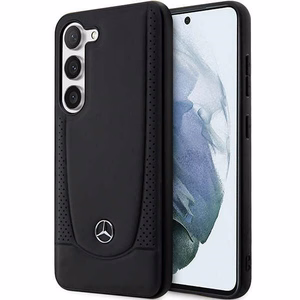 Чехол Mercedes Leather Urban для Samsung Galaxy S23 — чёрный