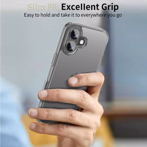 Tech-Protect FlexAir hibridais apvalks iPhone 17 - skaidrs