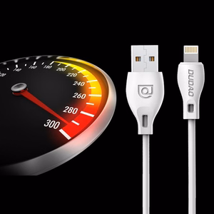 Dudao kabelis USB / Lightning kabelis 2.4A 1m balts (L4L 1m balts)