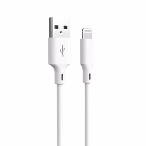 Forever pārstrādājams kabelis USB-A - Lightning 1,5m 2,4A HDKR12-AL-00 balts